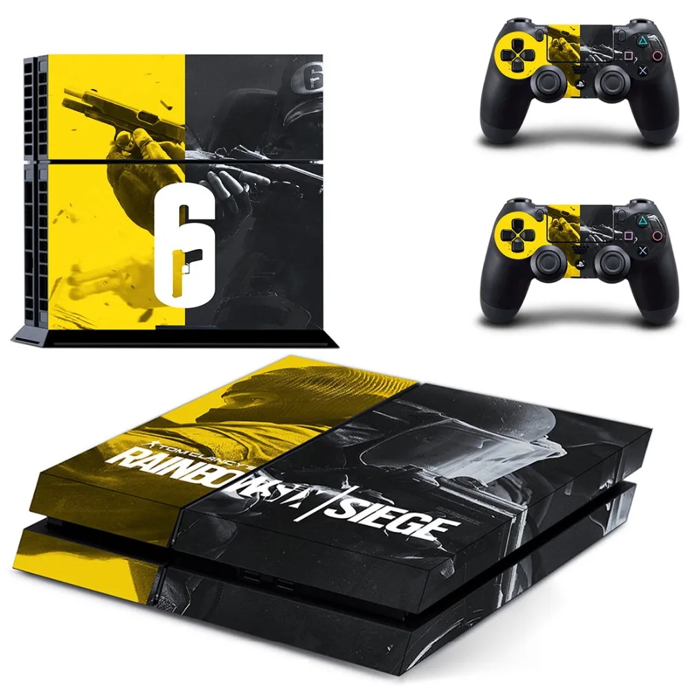 Ps4 Skin Rainbow Six Siege Sticker Console Controller Decal Stickers For Sony Playstation 4 Console And Two Controller Consoleskins Co