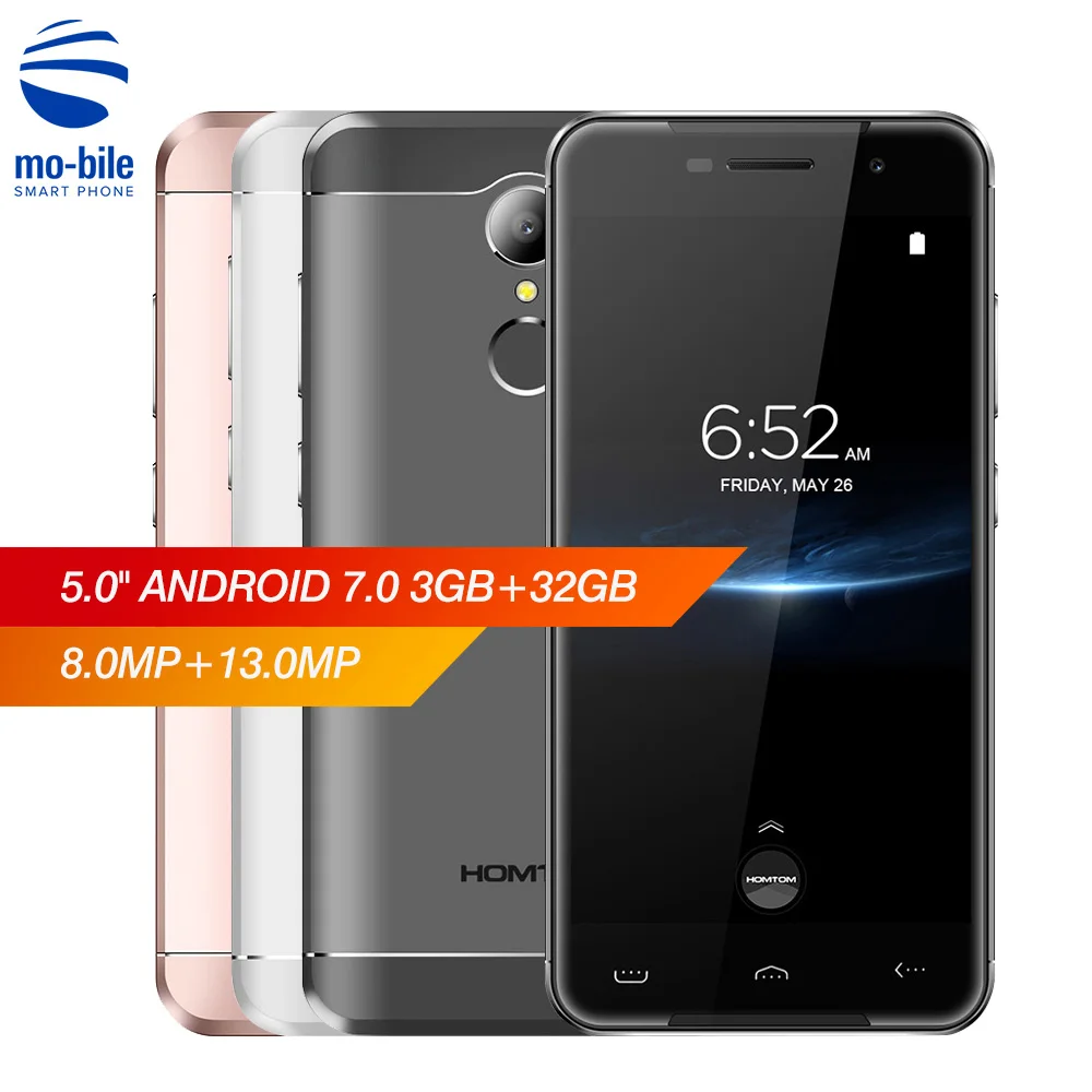 HOMTOM HT37 PRO Android 7 0 4G мобильный телефон 3G RAM разблокированный 32G ROM mtk6737 четыре ядра