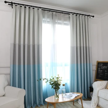

[byetee] Window Curtain Bedroom Living Room Blackout Modern Tulle Kitchen Curtains For Cortinas Para Salon Rideaux Chambre