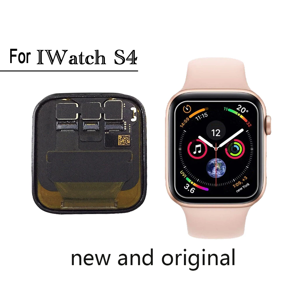 Оригинальный GPS + сотовый телефон для Apple Watch Series 4 LCD кодирующий преобразователь