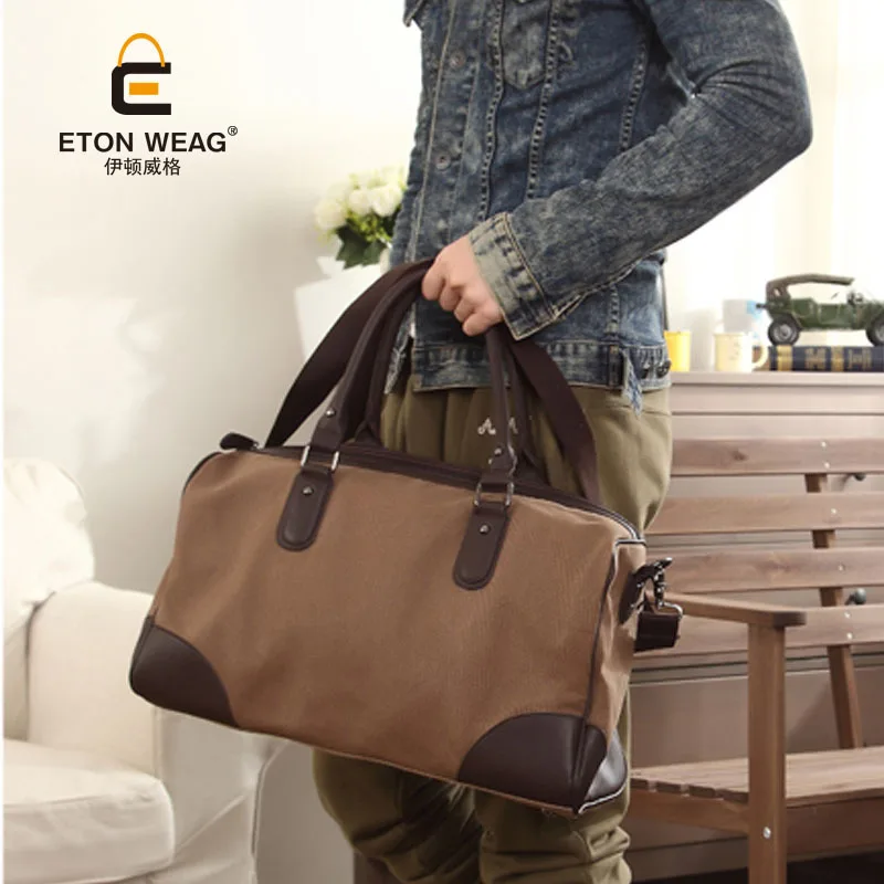 new 2015 fashion men handbag canvas large capacity men messenger bags