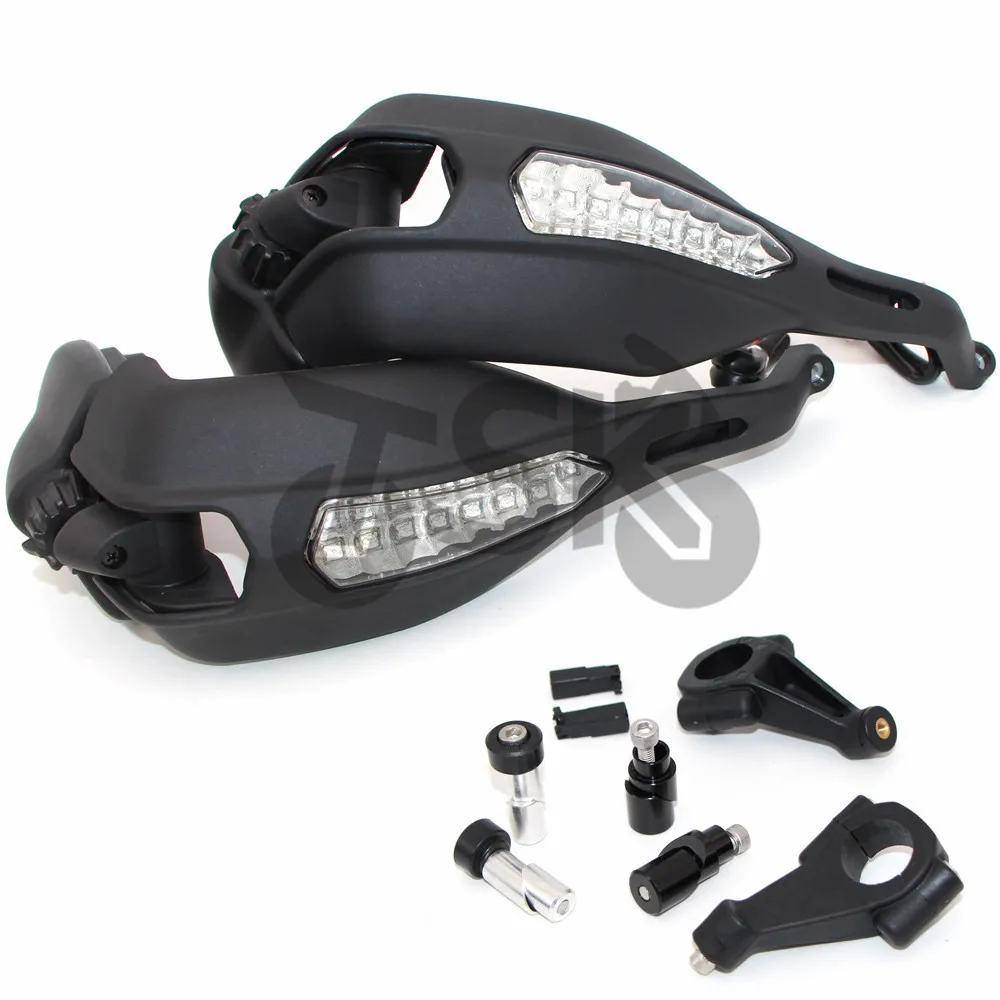 For DUCATI 796 Hypermotard 1100S 2009-10 Handlebar Protector with Turn Signal Light Lamp and Mirror