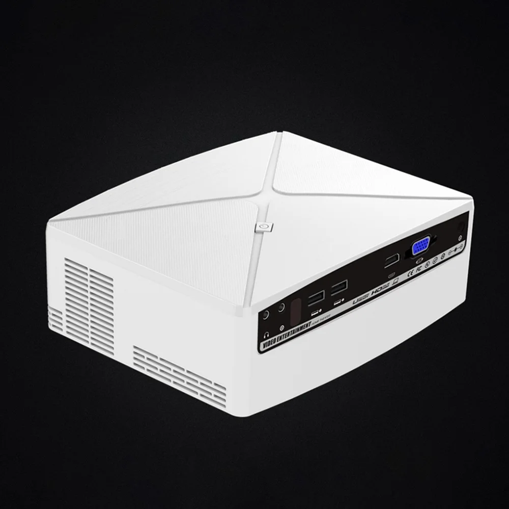 C80 HD мини проектор 1280x720P видео 3D Поддержка 1080P IN USB (опционально для Android Версия Wi Fi)|