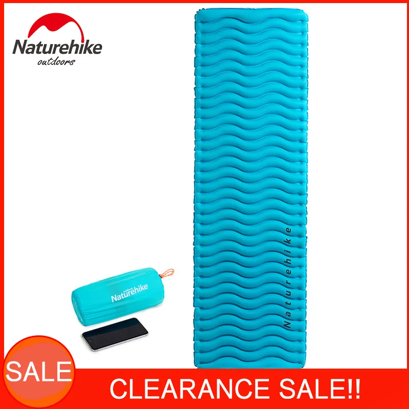

Naturehike Ultralight Air Sleeping Pad Inflatable Camping Mat for Backpacking Hiking RV Camping Mattress Moisture-proof Pad