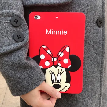 

For iPad 2018 Cartoon Mickey Minnie Daisy Anti-knock Silicone Full Protective Case For iPad Air2 Pro9.7inch Protection