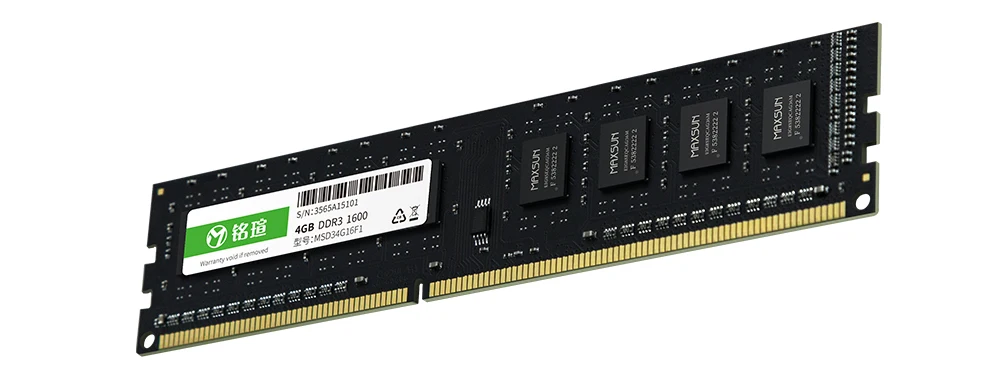 MAXSUN F1 ram s DDR3 4 ГБ/8 ГБ настольная память 1600 МГц напряжение памяти 1,5 в 11-11-11-28 пожизненная гарантия 240pin одиночный модуль оперативной памяти pc3 12800