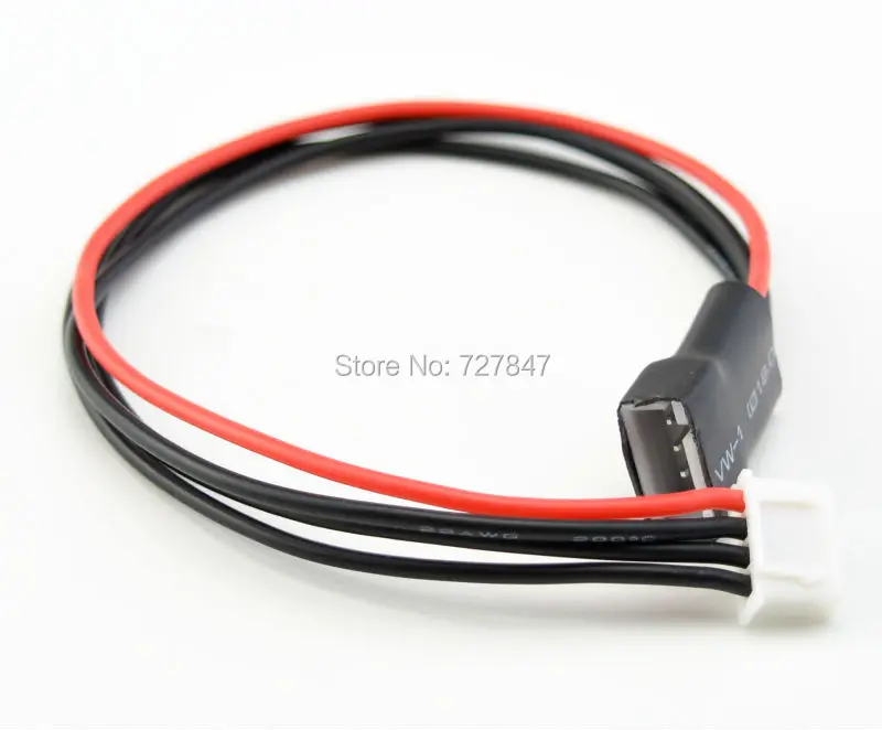 5 Sztuk/Partia Jst-Xh 3 S 20 Cm 22Awg Lipo Bilans Drutu Rozszerzenie-Opłata W Wysokości Kabel Sznurkowy Dla Rc Baterii Ładowarka