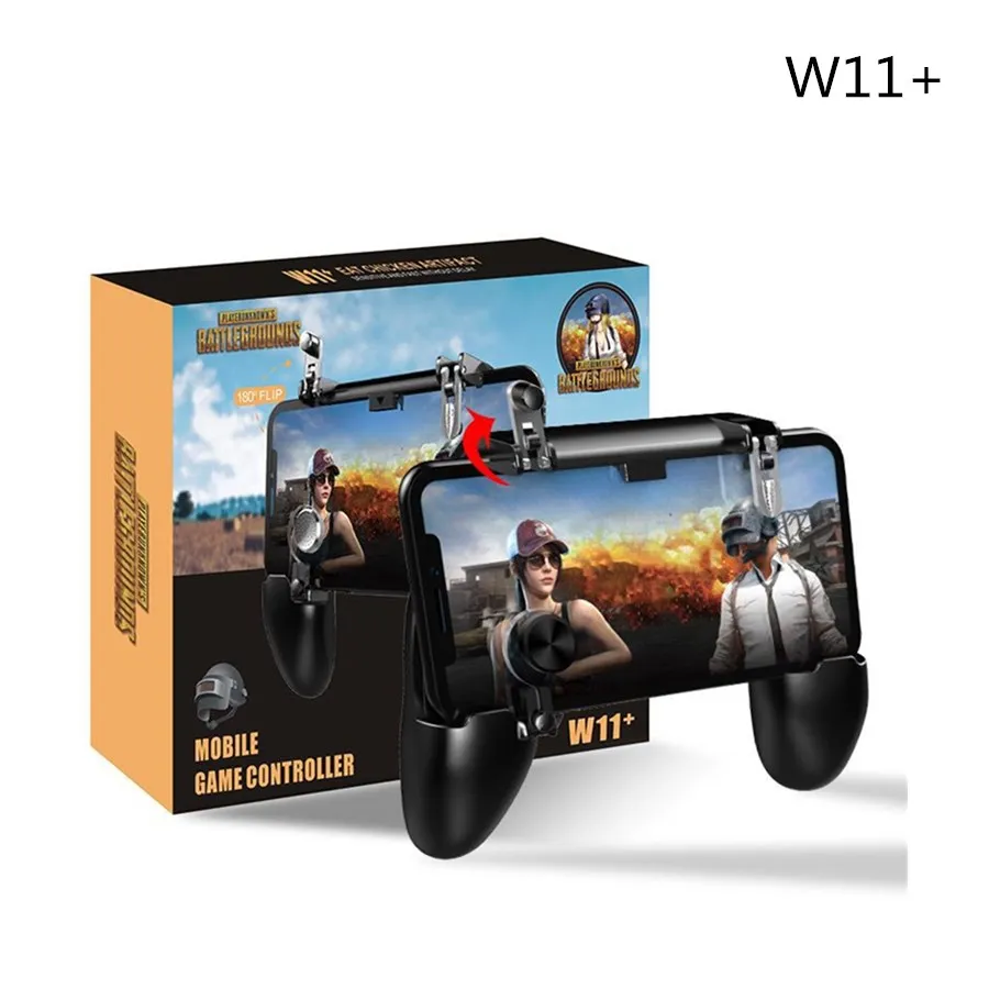 

PUBG Mobile Game Controller w11+ Gamepad Trigger Shooter Joystick For IPhone Android Phone For GamePad Accesorios