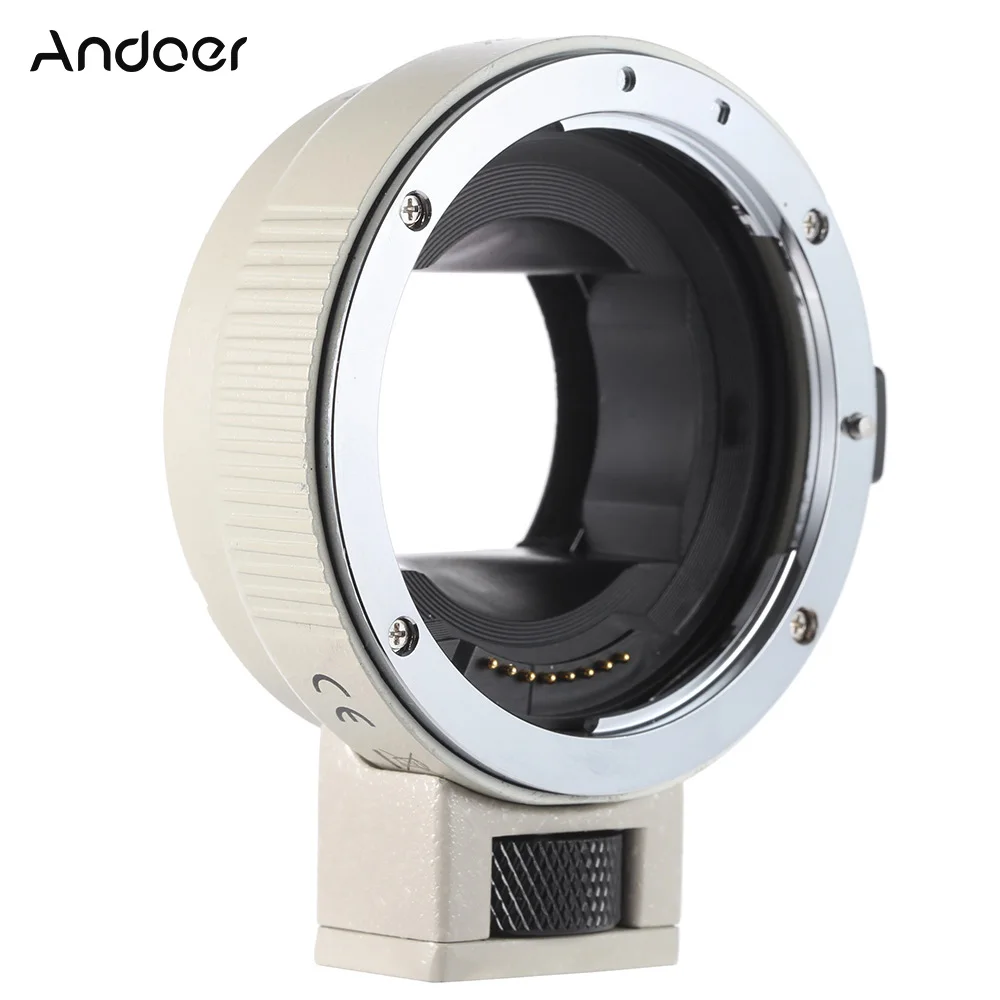 Andoer Автофокус AF EF-NEXII переходное кольцо объектива для Canon EF EF-S объектив для использования для sony NEX E крепление камеры полная Рамка A7/A7R