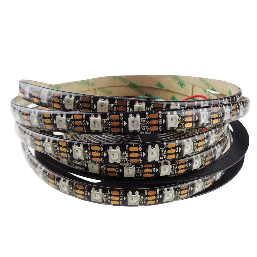 Lâmpadas Led e Tubos preto/branco pcb, ic ws2812; ws2812b/m, ic Tipo : Ws2812b