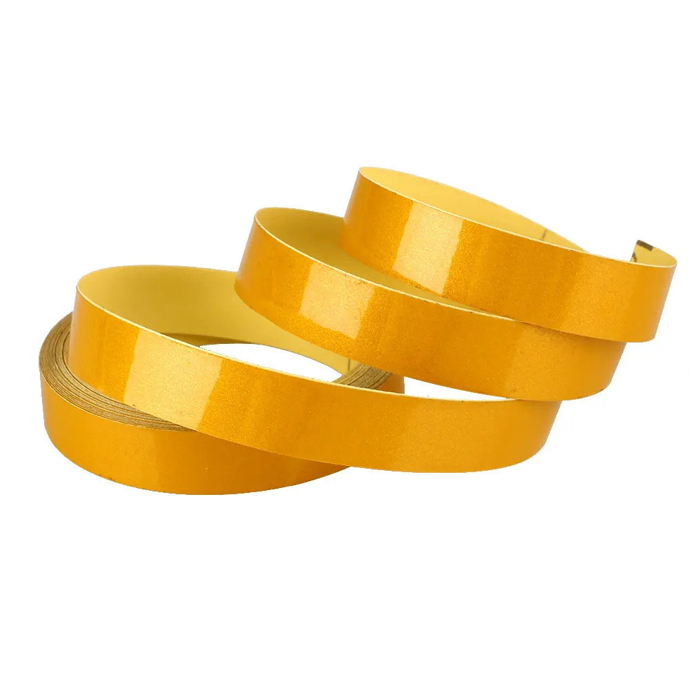 KX10257_1 Taśma odblaskowa konturowa żółta 0,01x1m