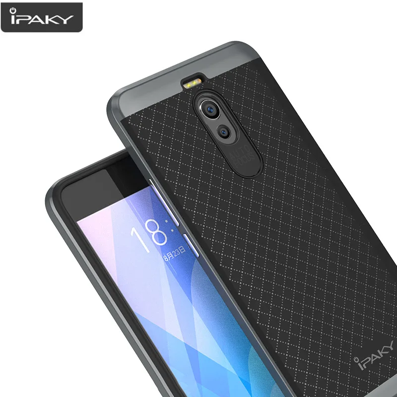 

For Meizu M6 Note Case Original iPaky Brand Silicone PC Hybrid Protective Cover for Meizu M6 Note Case Cover Fundas M6 Note Case