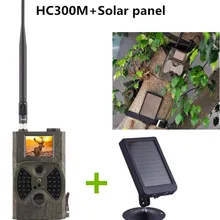 Фото ловушка HC300M для охотника Full HD 1080P MMS GPRS охотничья камера+ солнечная панель батареи