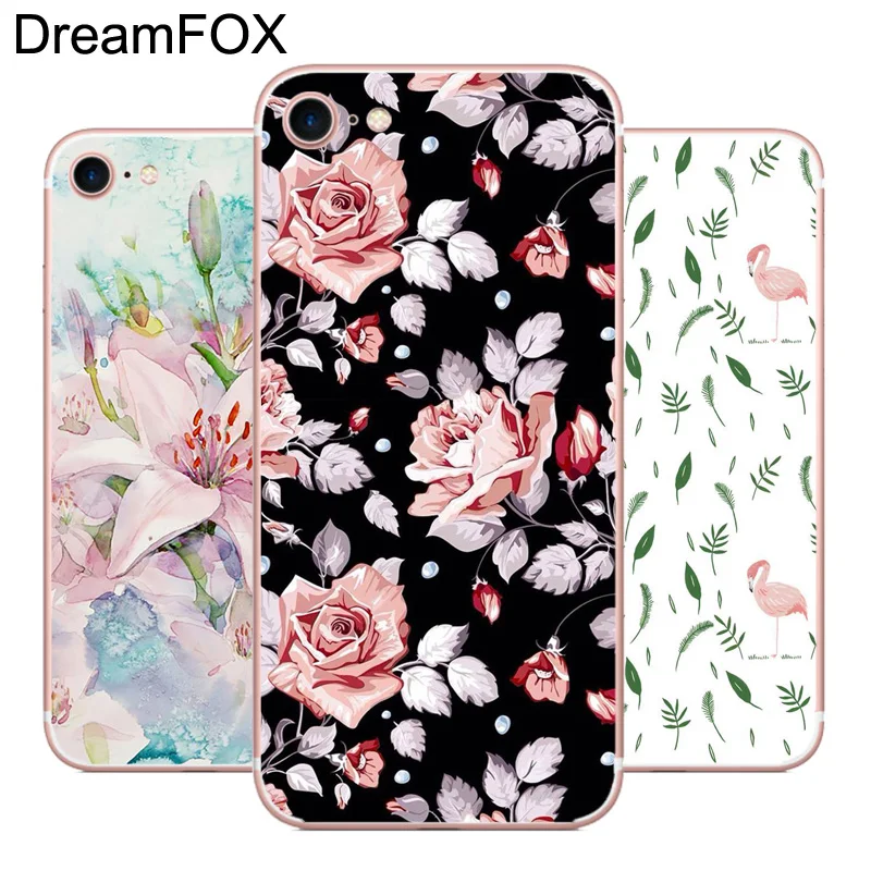 

DREAMFOX L471 Flowers Daisy Plants Soft TPU Silicone Case Cover For Apple iPhone XR XS Max 8 X 7 6 6S Plus 5 5S SE 5C 4 4S