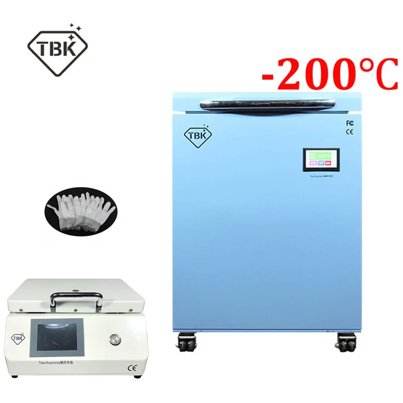 Морозильная машина TBK New version -200C LCD для удаления пузырьков с зеркальным сенсорным