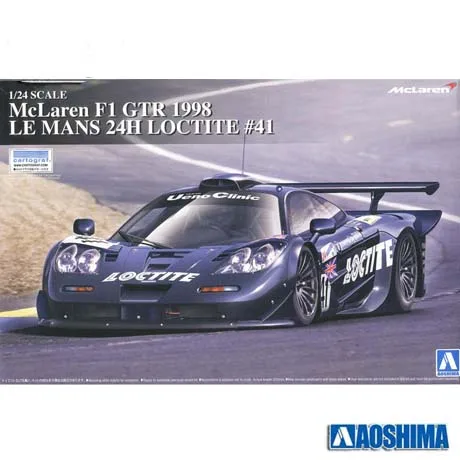 

1/24 00750 Assembled Model Car McLaren F1 GTR 1998 LE
