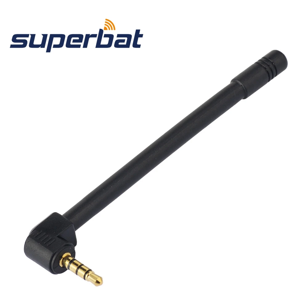 Superbat мини резиновая fm-радио антенна с 3,5 мм аудио разъем для Bose внутреннего радио домашний AV стерео приемник мобильного телефона