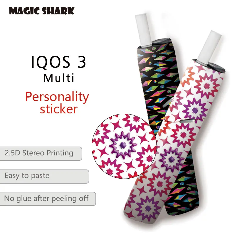 

Personalize and dramatically change the look of your for IQOS 3multi skin sticker easy to install stalk skin overlays