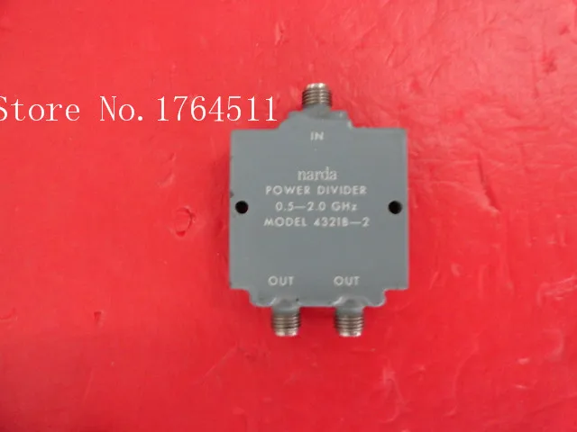 

[BELLA] A two Narda power divider 4321B-2 0.5-2GHz SMA