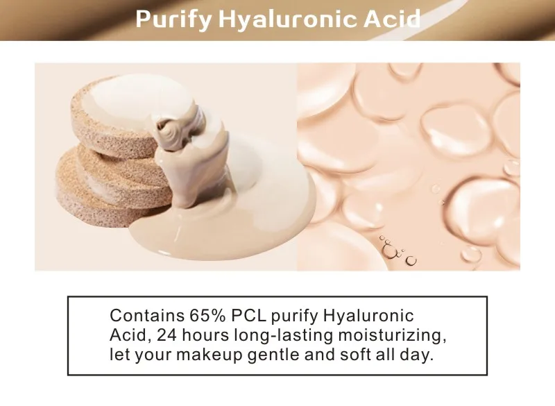 HENLICS Sunscreen Bouncing Cushion BB Cream Concealer Moisturizing Foundation Whitening Face Cosmetics 2 in 1  Makeup Set (13)