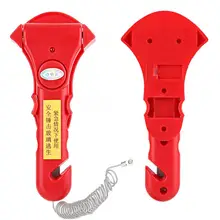 Оборудование для обеспечения безопасности автомобиля молоток безопасности аварийный, спасательный спасения инструмент резак ремней безопасности с Сталь веревка сигнализации Функция