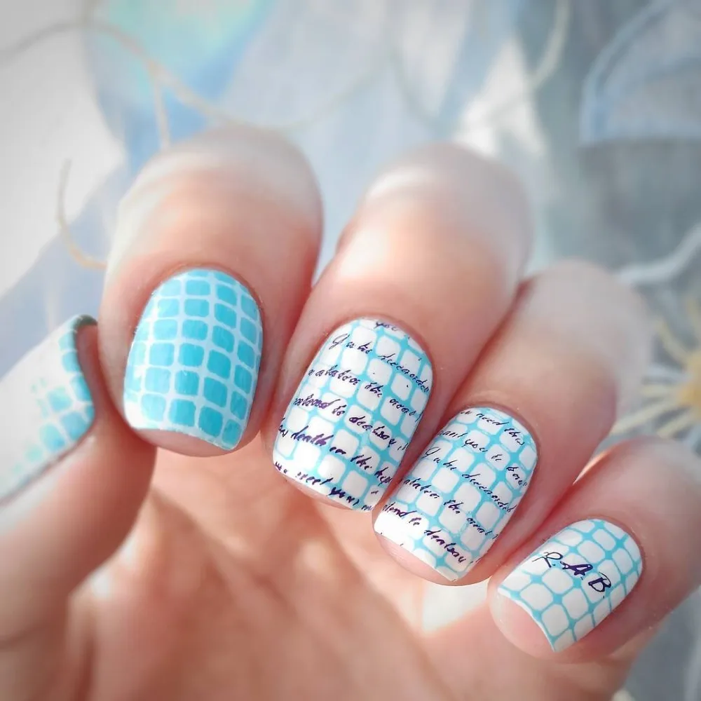 Born Pretty 1 бутылка 6 мл Лак для штамповки ногтей маникюрный лак дизайна пластинчатый