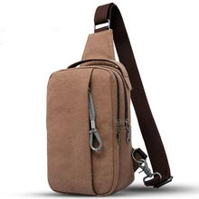 112117 yesetn Человек Холст Груди Сумка мужская повседневная сумка