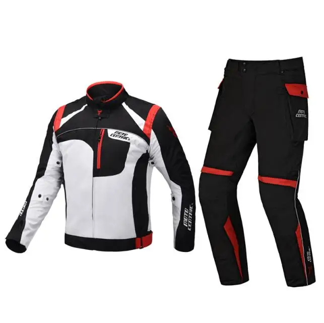 Новая весенне-зимняя отражательная куртка для мотоциклов, Мужская мотоциклетная одежда, набор, мотоциклетная Экипировка, Мужская защита, для мотокросса, для любителей - Цвет: Розовый
