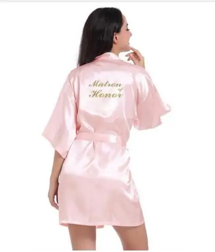 Персонализированные Свадебные платья для вечеринок для подружки невесты; надпись «Bride Tribe» халат подарок на девичник различных Цвета Размеры S-XXL