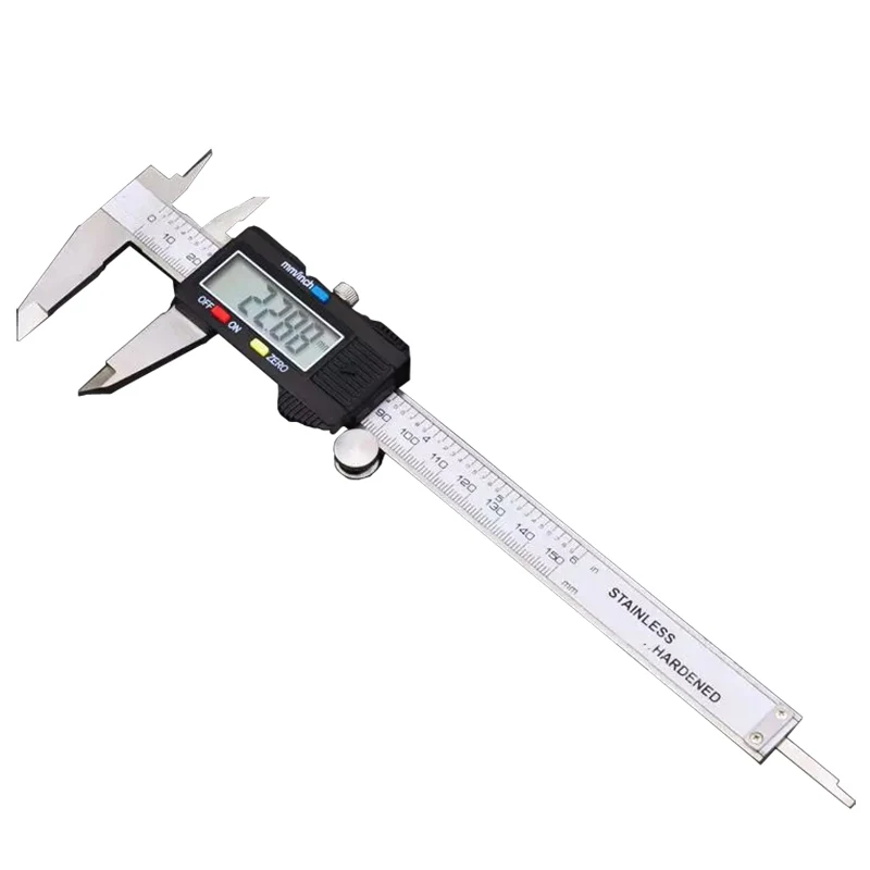 

Plastic electronic digital calipers, high precision vernier calipers, 0-150MM Mini measuring tools, stainless steel