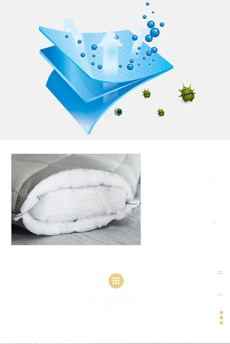 Description Picture 6 of itemDropshipping Customizable Size Mattress Soft Mattress Home Tatami Mat Was The Floor Mat Student ZHA13-18599