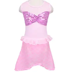 BAOHULU Новое детское платье для девочек пачка модные и Симпатичные Замороженные принцесс Анны и Эльзы балетное платье трико платье-пачка для