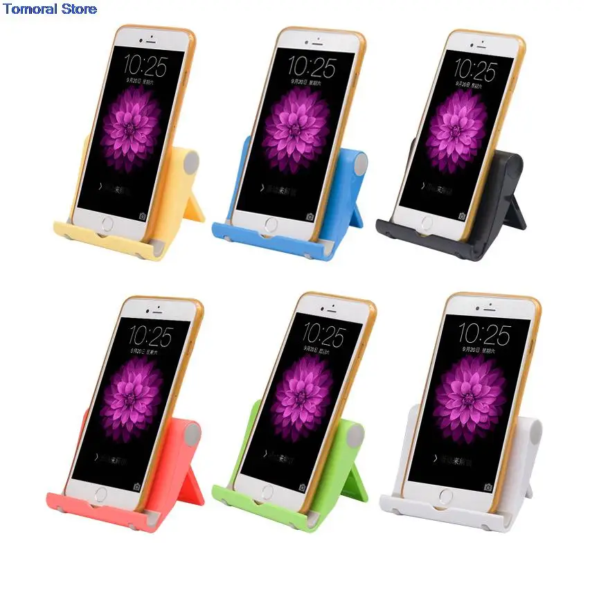  Adjustable Foldable Mobile Phone Holder Desk Stand Universal Watch TV for Tablet and Smartphone Mount Support for iPhone iPad 