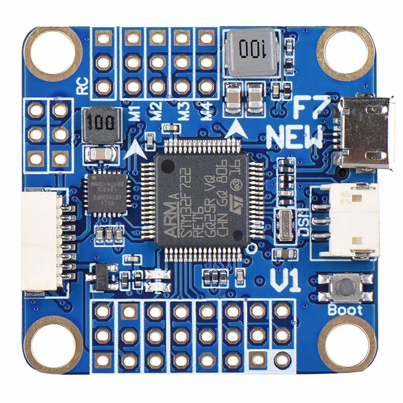 

RC Drone Flight Controller With OSD Barometer Equipped Remote Control Toy Parts With STM32F722 Processor And ICM20689 Sensor