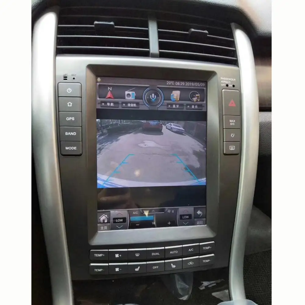 Четырехъядерный Android 8,0 Автомобильный gps навигатор стерео радио для Ford edge 2011 2012 2013 Телец wifi mirrorlink a/c bluetooth