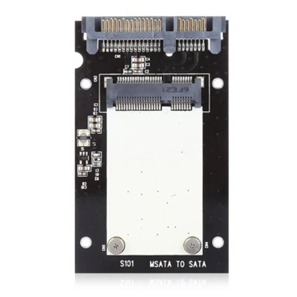 

mSATA SSD to 2.5inch SATA Drive Converter Adapter Card Board for Windows 7/8/10 Linux