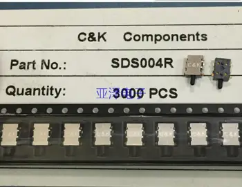 

20PCS/LOT American chip inspection switch, SDS004R inching switch, gold-plated foot, SDS001R normally open