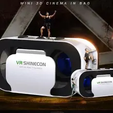 3D очки VR коробка виртуальной реальности картонная гарнитура шлем для смартфона samsung очки VR устройства для игр