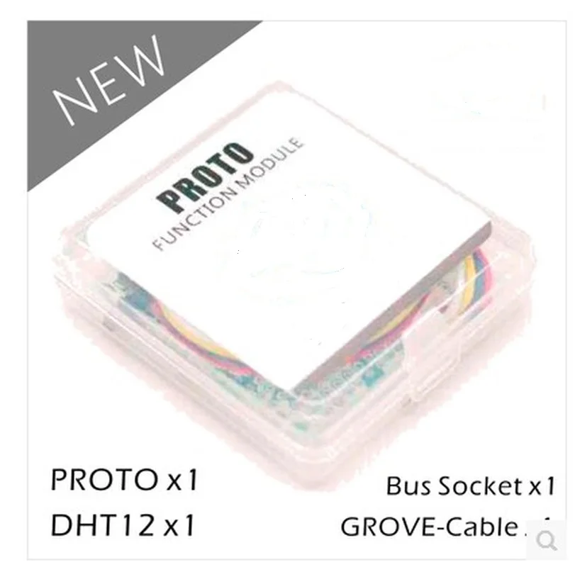 1 компл. экспериментальной прото доска комплекте DHT12 шины Socke Grove кабель для ESP32