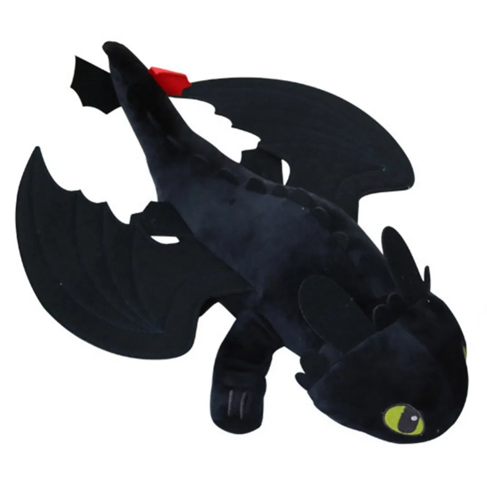 35cm How to Train Your Dragon Toothless Night Fury Soft Stuffed Animal Plush Toys Kids Gift Halloween Cosplay 35cm How to Train Your Dragon Toothless Night Fury Soft Stuffed Animal Plush Toys Kids Gift Halloween Cosplay