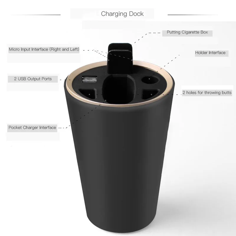 Портативное зарядное устройство JINXINGCHENG 2 в 1 для iqos держатель быстрой зарядки 4 Plus