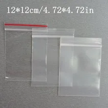 2 вида Толстый 12x12 см самозапечатывающийся молнии Ziplock Пластиковый пакет relosable клип цепь продуктовая упаковка упаковочные мешки 1000 шт