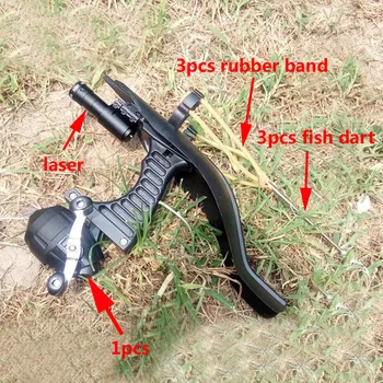 

New Elastic Hunting Fishing Slingshot Shooting Catapult Bow Arrow Rest Bow Sling Shot Catapult Crossbow Bolt Shooting Fish