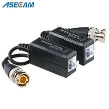 High quality BNC to UTP Cat5/5e/6 Video Balun HD Transceivers Adapter Transmitter Support 720P 1080P AHD CVI TVI Camera 200M