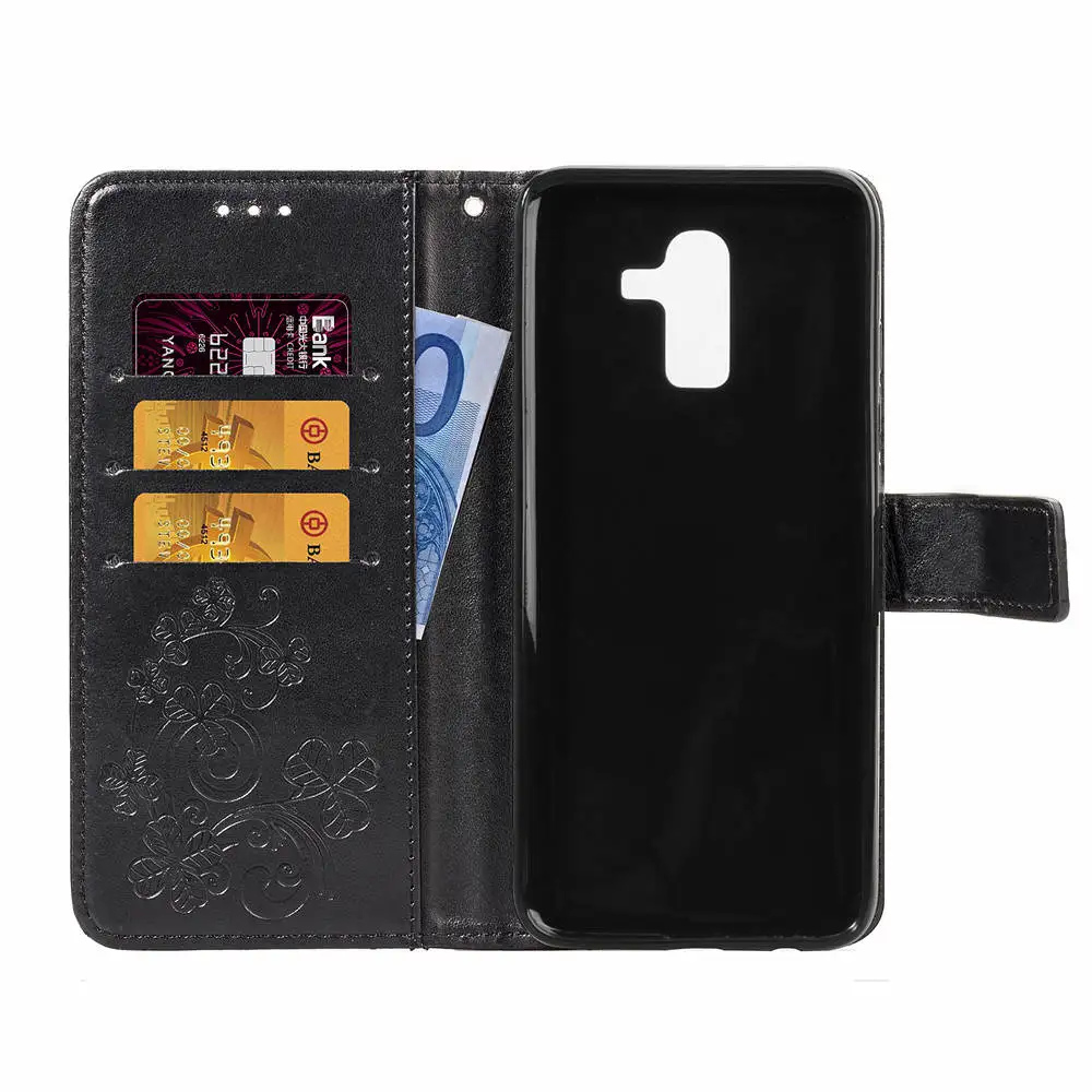 Чехол для телефона Samsung Galaxy J6 J8 Prime Plus 2018 J6plus откидная задняя крышка из
