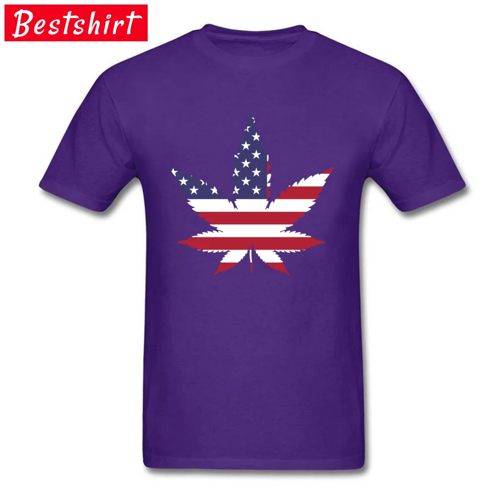 American Flag Pattern T-shirts New Coming Short Sleeve Print 100% Cotton O-Neck Man Tops Shirt Summer Tops Shirts Summer American Flag Pattern purple