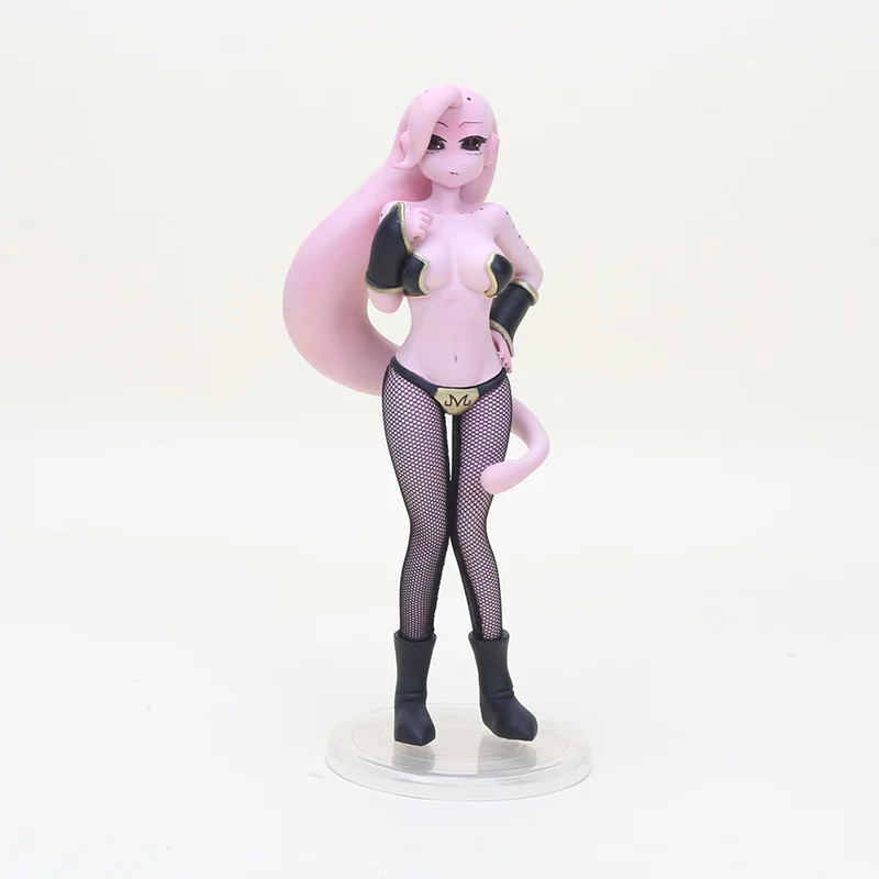 Dragon Ball Z super saiyan Majin Buu girl Boo evil ПВХ фигурка Коллекционная модель DBZ Dragon toy Dragonball - Цвет: girl buu no box 22cm