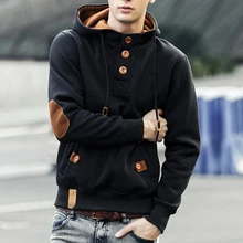 Men Hooded Sweatshirts Hip Hop Mantle Hoodies Jacket Long Sleeve Cloak Male Csual Fashion Button Coat Outwear Men Clothes Men Hooded Sweatshirts Hip Hop Mantle Hoodies Jacket Long Sleeve Cloak Male Csual Fashion Button Coat Outwear Men Clothes