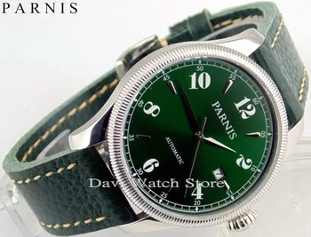 

Parnis sapphire glass Green Dial Miyota Movement Automatic 42mm mens Watch