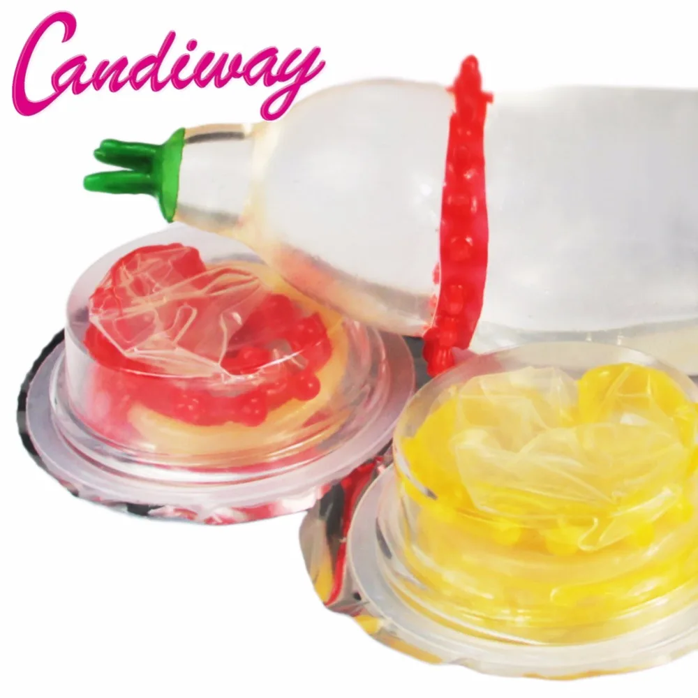 CandiWay 6 упаковок шипы презервативы секс взрослые чувственный оргазм ребристый